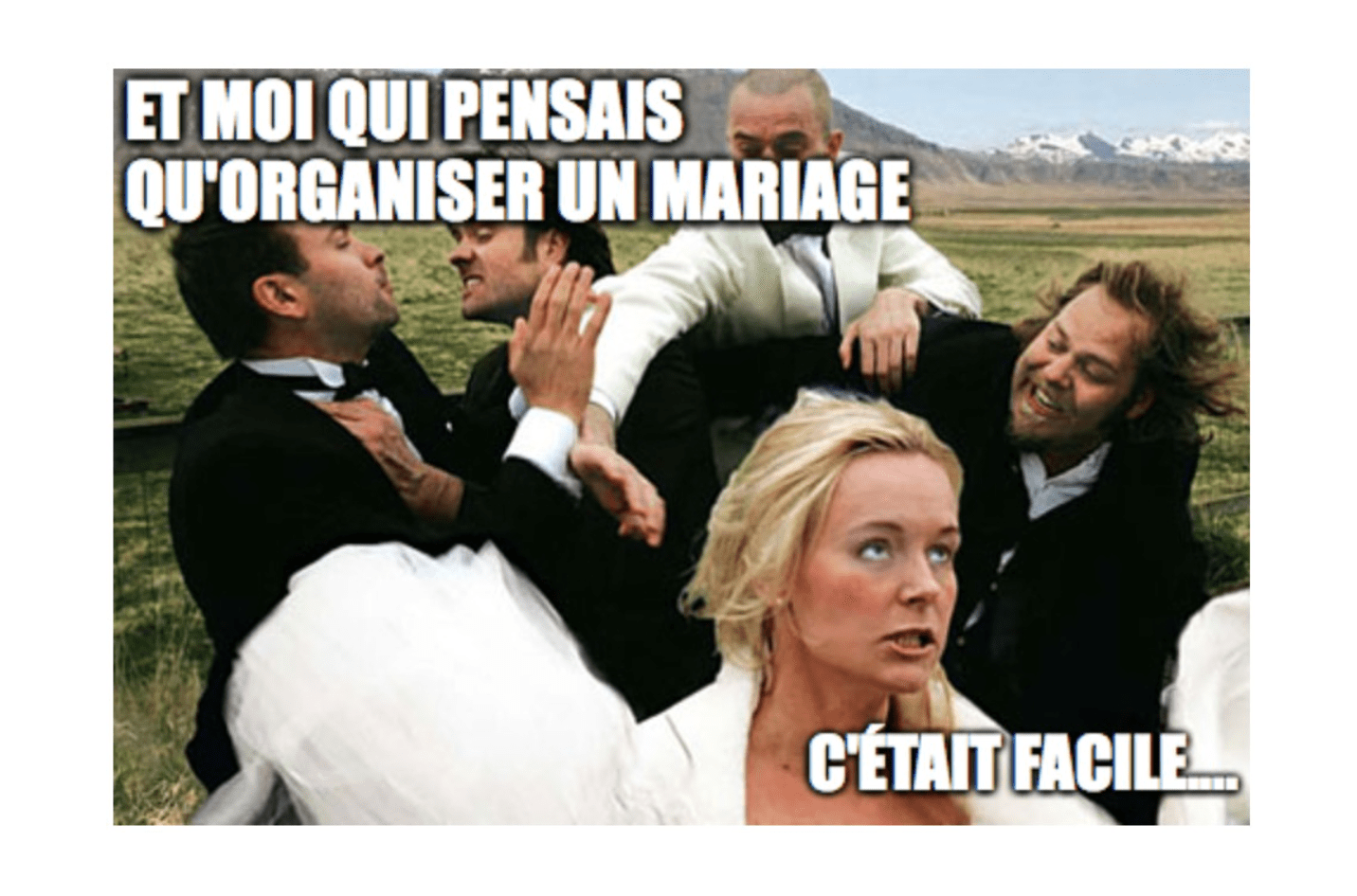 Mème Mariage Planners