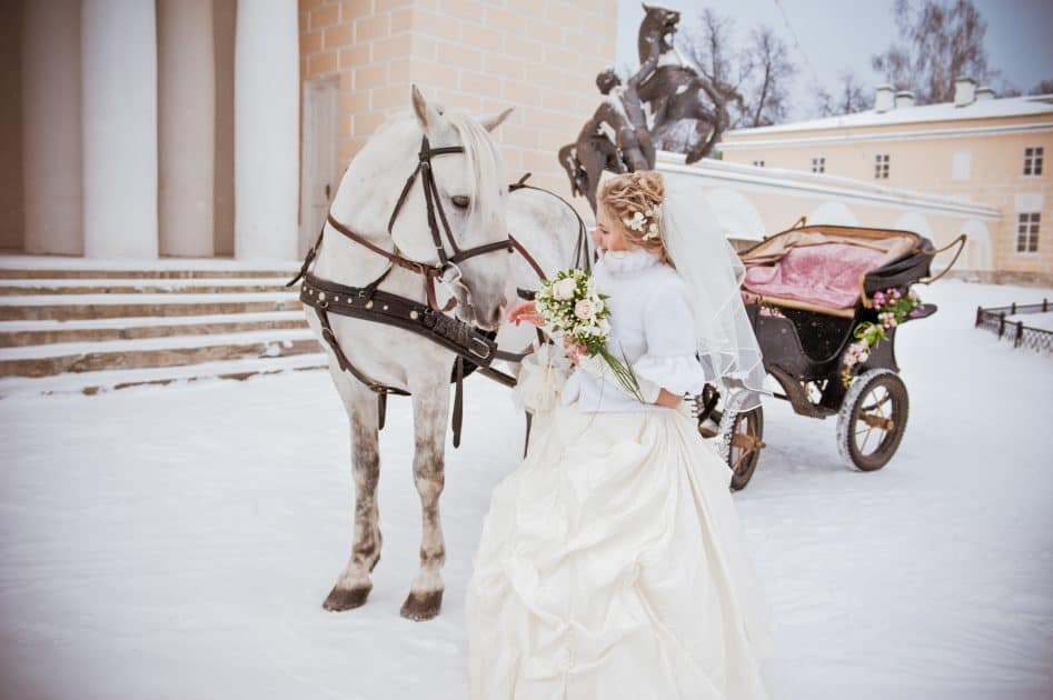 Hébergement mariage hiver
