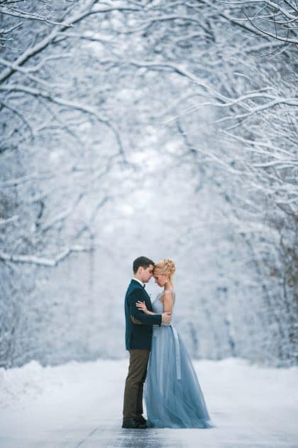 Ambiance mariage hiver
