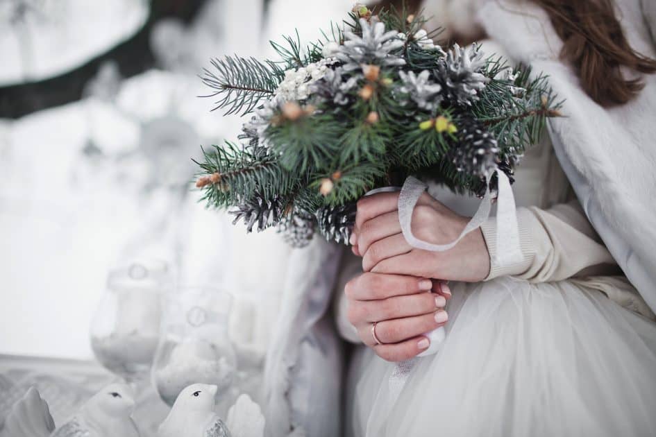 Les souvenirs et cadeaux des invités mariage hiver