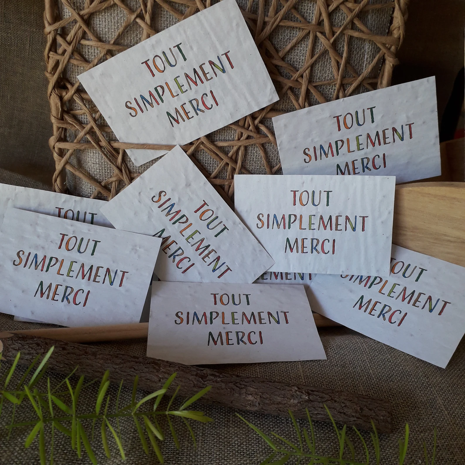 carte de remerciement