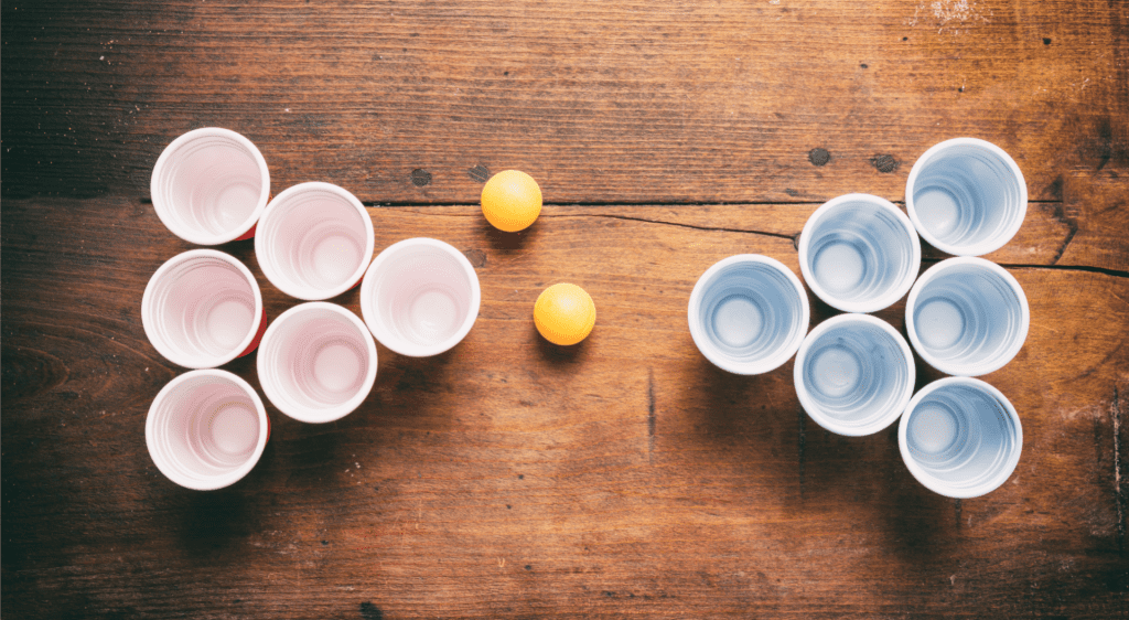 champagne pong