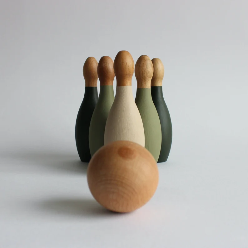 bowling en bois
