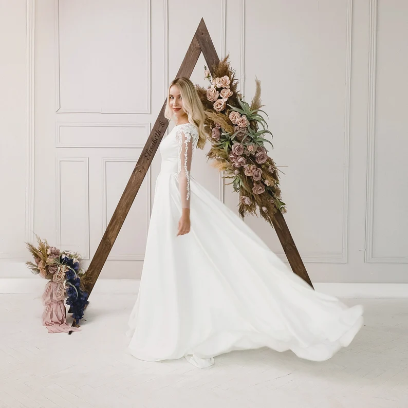 Arche mariage triangle