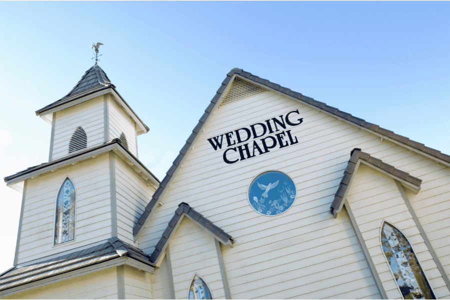 une chapelle de mariage